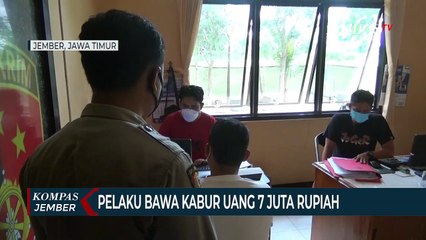 Pencuri Berpakaian Ala Pocong Terekam CCTV, Curi Uang Tetangga