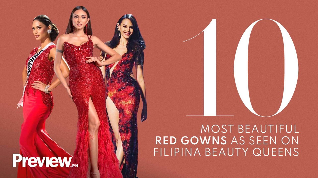 10 Most Beautiful Red Gowns As Seen On Filipina Beauty Queens | Preview 10 | PREVIEW