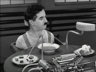 Tiempos Modernos -  La maquina de comer(480P)