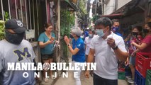 Honey Lacuna and Yul Servo Nieto conducted house-to-house campaign in Paco, Manila