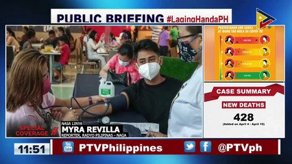Vaccination rollout sa mga nag-walk-in, isasagawa ngayon sa mega vaccine facility ng Naga