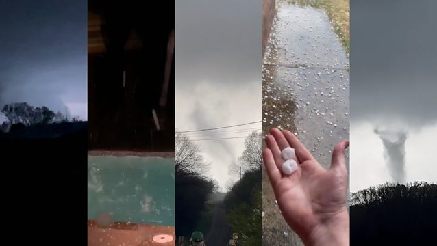 Severe storms pummel Arkansas with tornadoes and hail