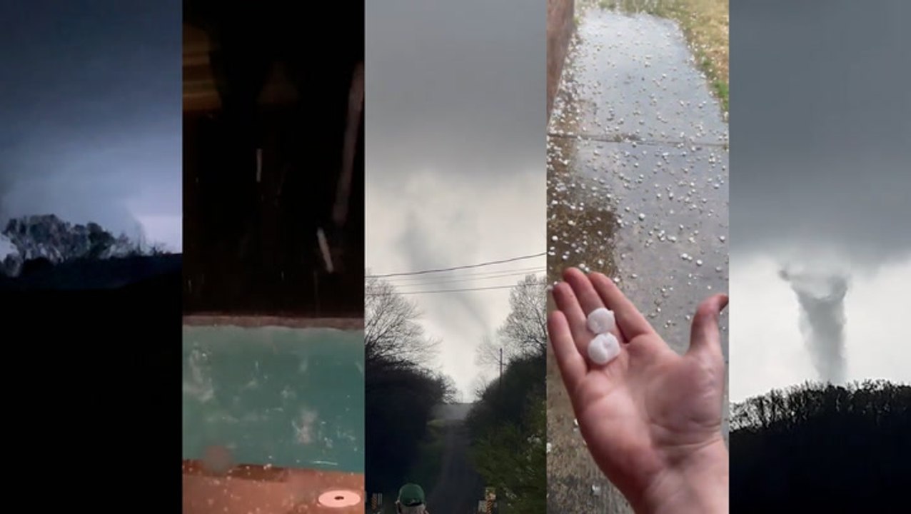 Severe storms pummel Arkansas with tornadoes and hail