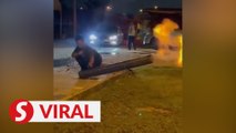 Police tracking down men playing with carbide cannons in Bukit Mertajam