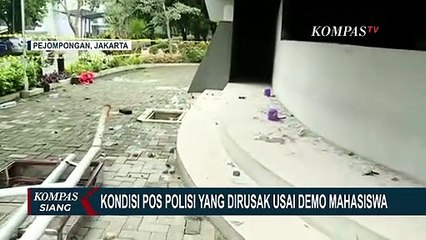 Pos Polisi Pejompongan Jadi Sasaean Amuk Massa Demo, Beginilah Kondisi Bangunannya Saat Ini