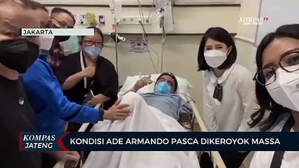 Kondisi Ade Armando Pasca Dikeroyok Massa
