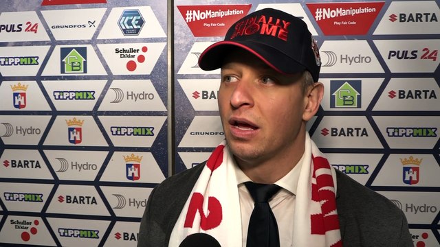 Matt McIlvane nach dem Sieg in Game 4