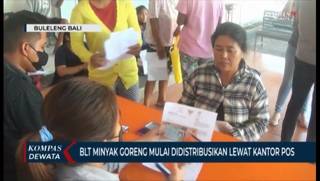 BLT Minyak Goreng Mulai Didistribusikan Lewat Kantor Pos