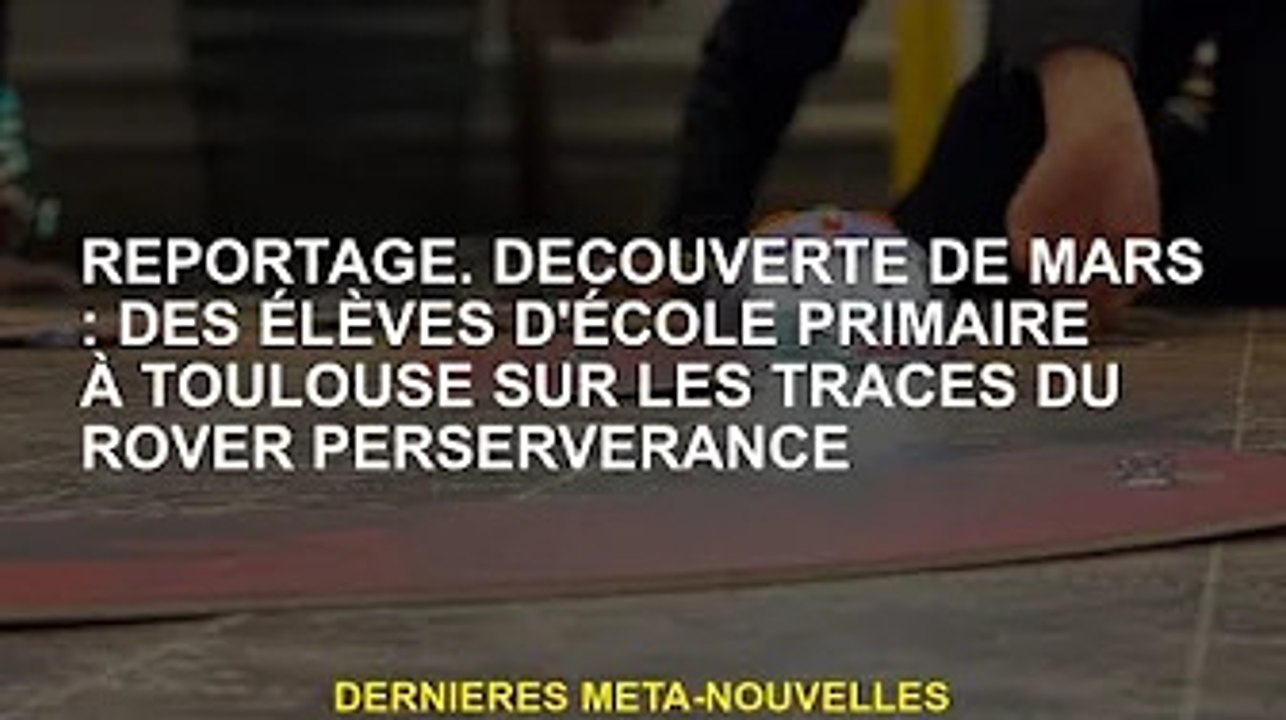 Reportage. Découverte de Mars : des collégiens toulousains sur les traces du rover Persévérance