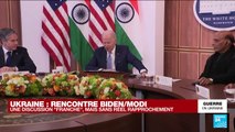 Guerre en Ukraine : que retenir de la rencontre virtuelle entre Joe Biden et Narendra Modi ?