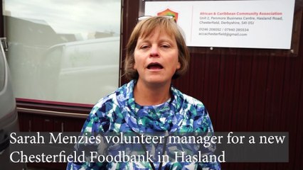 Chesterfield Foodbank opens in Hasland