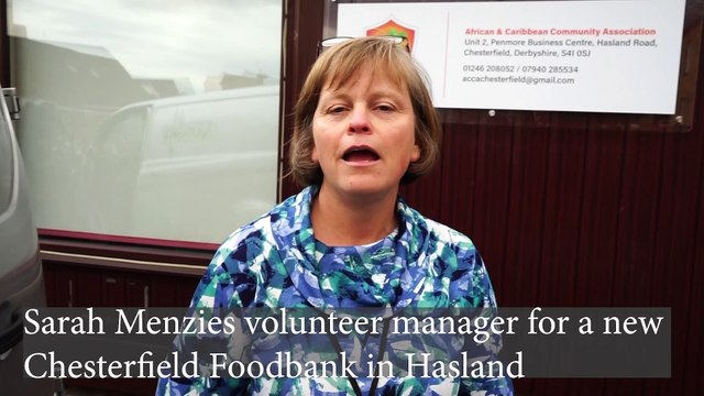 Chesterfield Foodbank opens in Hasland