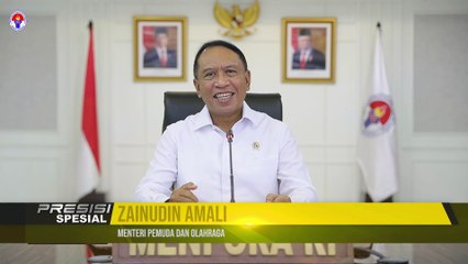 MENPORA Zainudin Amali Ucapkan HUT Polri TV