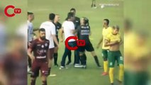 Maçı kaybeden takımın teknik direktörü, kadın hakeme kafa attı