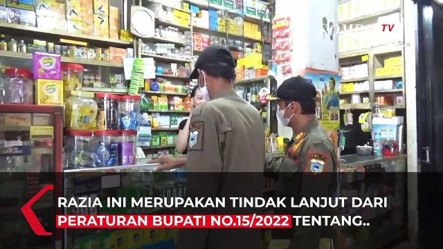 Satpol PP Kabupaten Pandeglang Razia Warung Makan Buka di Bulan Ramadan