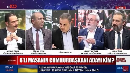AKP'li Mehmet Metiner, Millet İttifakı için düşündüğü adayı açıkladı: Reis aday olmazsa bir oy da bizden