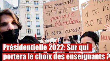 Présidentielle 2022: Sur qui portera le choix des enseignants?
