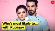 Rubina Dilaik-Abhinav Shukla reveal what they love, hate and tolerate about each other