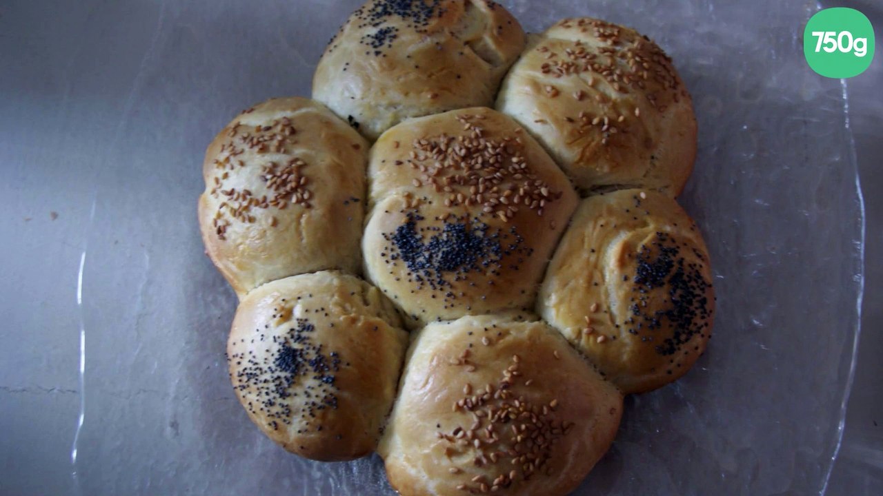 Petit pains aux graines de sésames et pavots