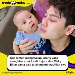 Anak Lesti Kejora dan Rizky Billar Diledek Mirip Monyet, Gus Miftah Sampai Bereaksi