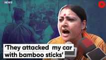 West Bengal bypolls: Asansol BJP candidate Agnimitra Paul alleges stones were pelted at her car