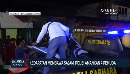 Kedapatan Membawa Sajam, Polisi Amankan 4 Pemuda