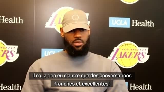 Lakers - LeBron : Je n'ai que du respect pour Vogel