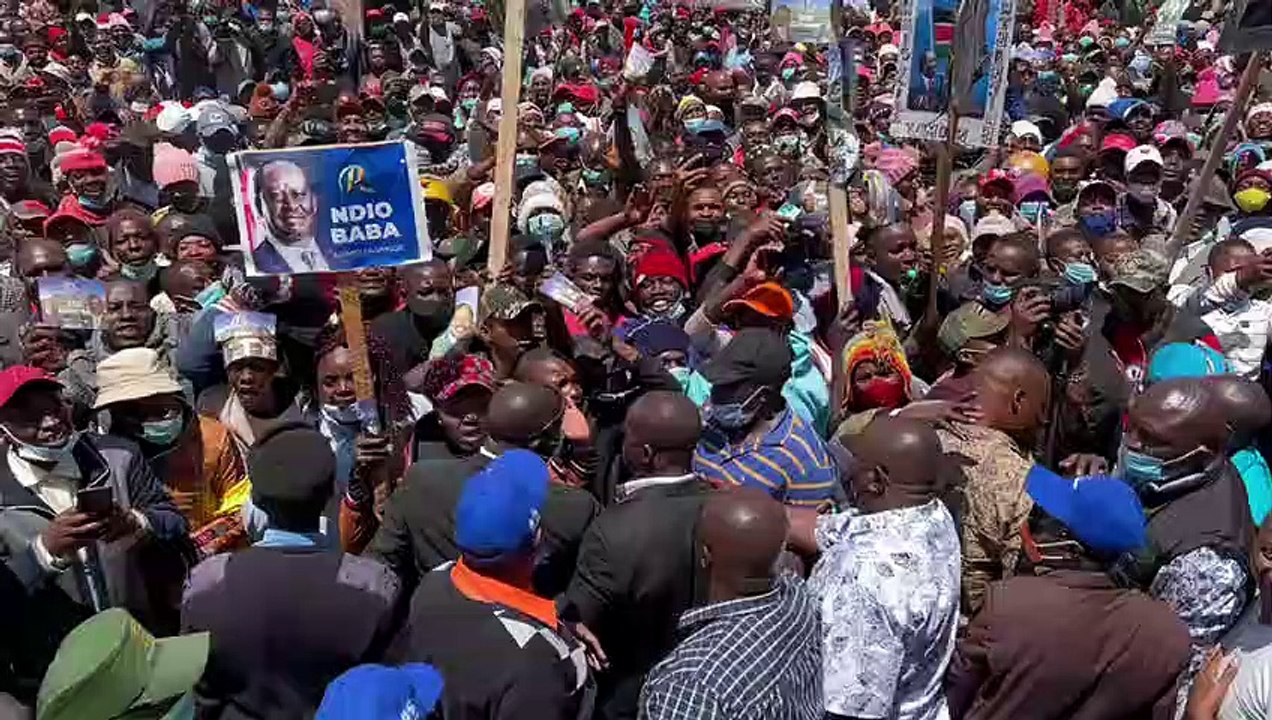 Hon Raila Odinga has stole the show already somebody tag Itumbi to dilute