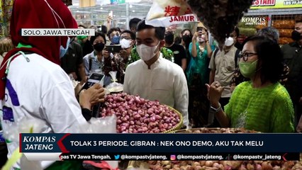Tolak 3 Periode, Gibran : Nek Ono Demo, Aku Tak Melu
