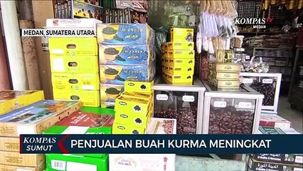 Penjualan Kurma di Medan Meningkat Pesat Selama Ramadan