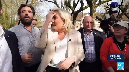 Présidentielle 2022 : Marine Le Pen dans l'Yonne, à la rencontre des agriculteurs