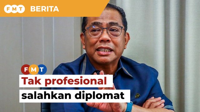 Tak profesional salahkan diplomat, Khaled kritik Wisma Putra berkait isu lawatan PM