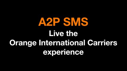 A2P SMS [Partners and MNO]