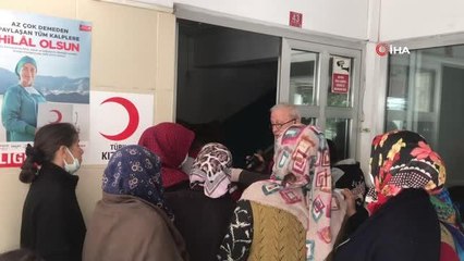 Dar gelirli vatandaşlara kavurma dağıtıldı