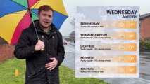 Daily weather report for Birmingham 12 April