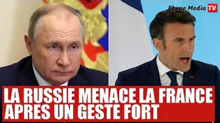 La Russie menace la France après l'expulsion de ses diplomates
