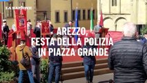 Arezzo, festa della Polizia in piazza Grande