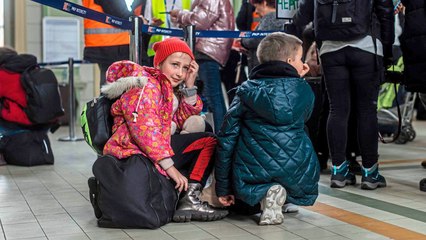 下载视频: Unicef: Fast zwei Drittel der ukrainischen Kinder auf der Flucht