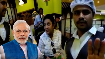 ದುಬೈ ಹೋಟೆಲ್ ನಲ್ಲಿ ಮೋದಿ ಹವಾ ನೋಡಿ ಮನಸೋತ ಪ್ರವಾಸಿಗರು | Oneindia Kannada