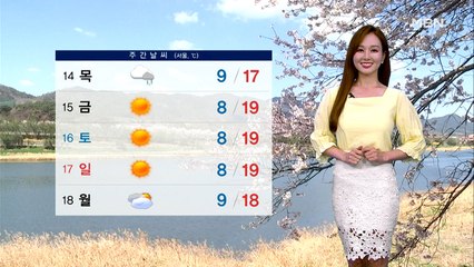 [종합뉴스 날씨]반가운 봄비로 고온 현상·건조 차츰 누그러져…