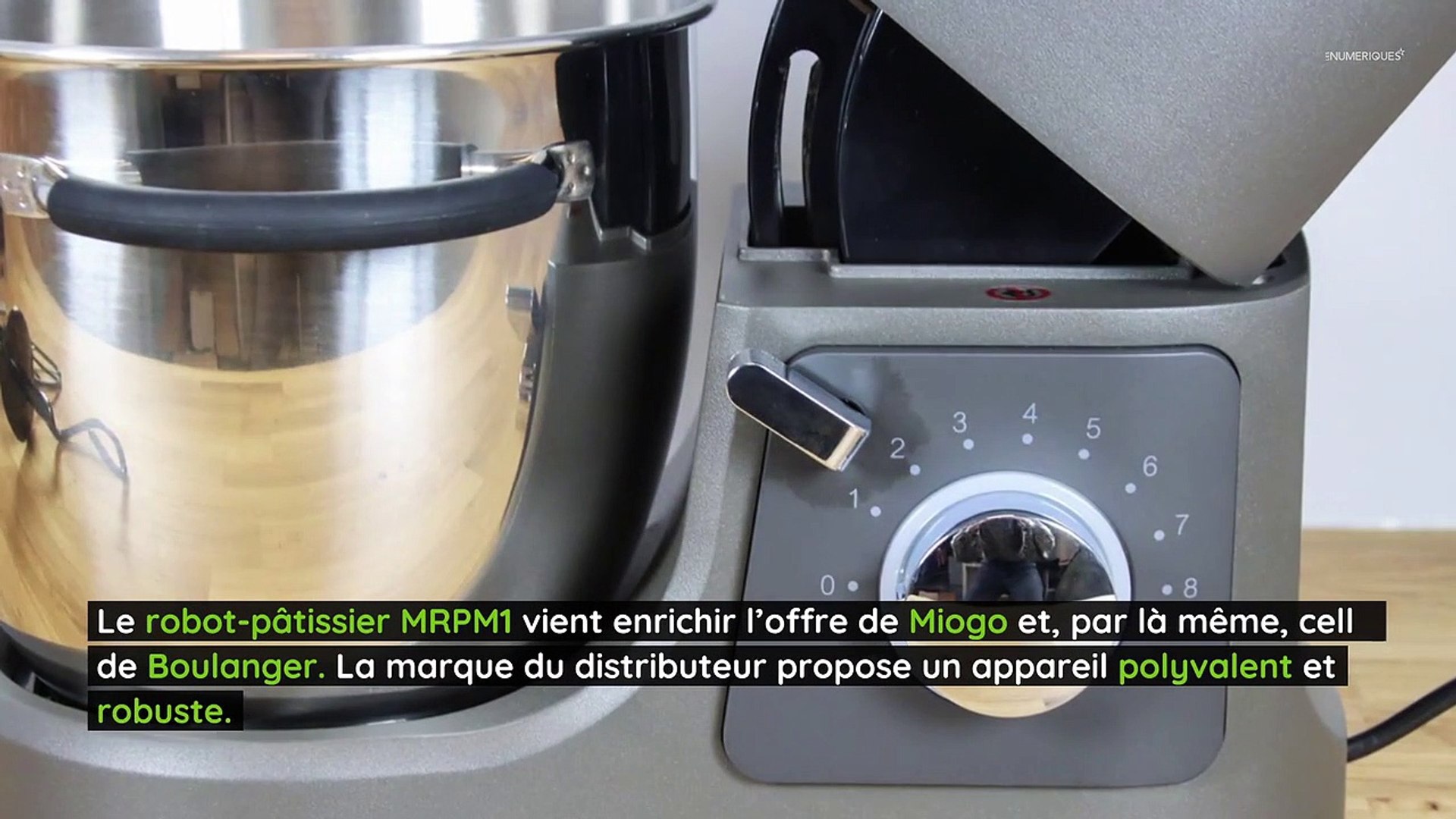 Test Miogo MRPM1 : un robot-pâtissier à faire pâlir les meilleurs - Vidéo  Dailymotion