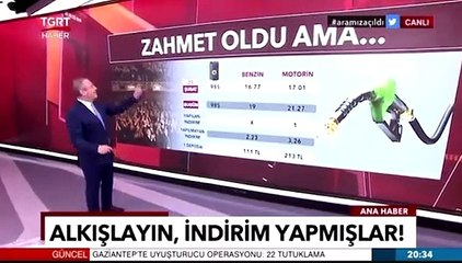 Akaryakıt fiyatına 1 lira indirim çileden çıkarttı