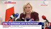 Marine Le Pen: "Je compte consulter le seul expert qu'Emmanuel Macron n'a jamais consulté: le peuple"