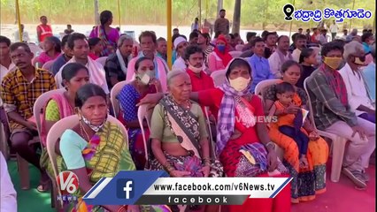 Governor Tamilisai Soundararajan Visits Bhadradri Kothagudem | V6 News