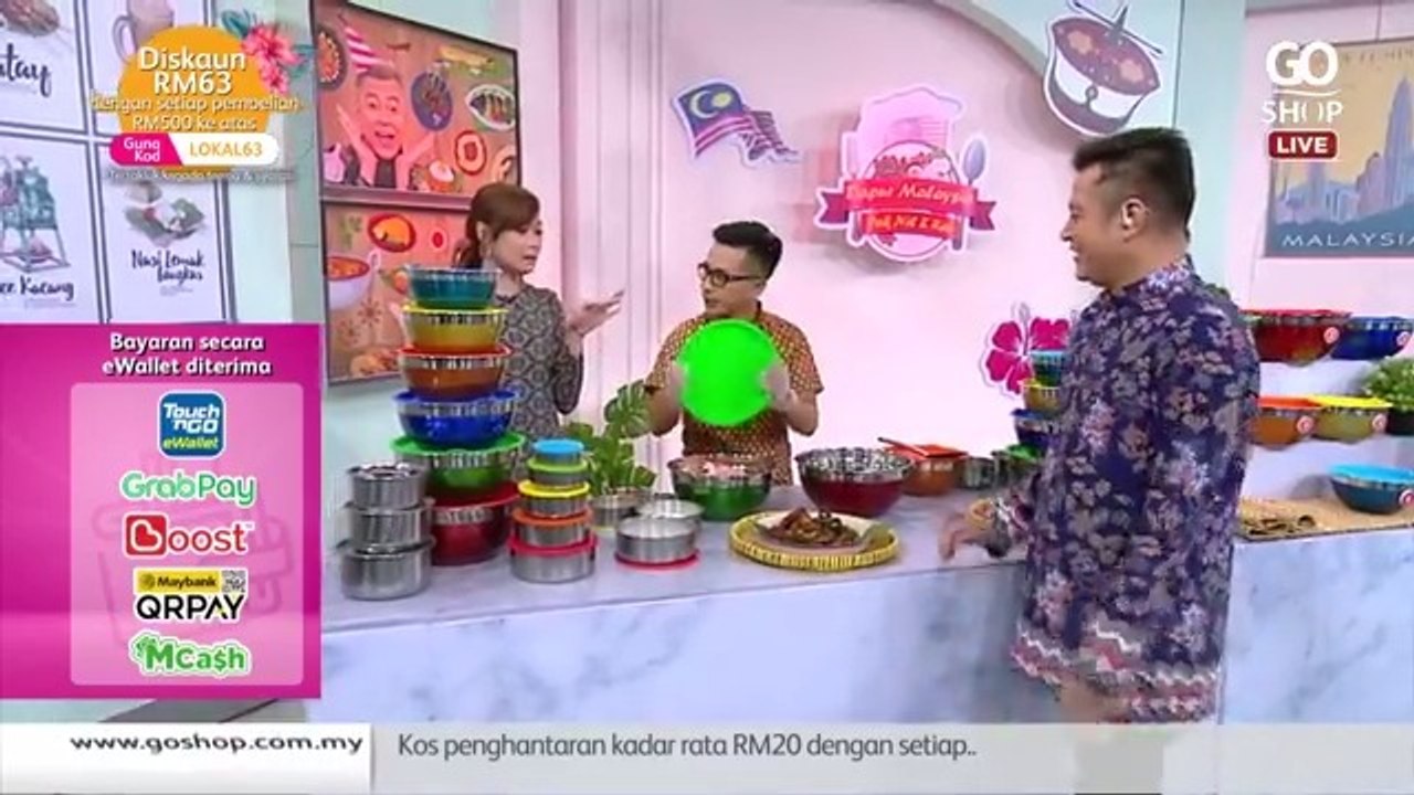 [Dapur Malaysia] Aurasia Fancy Mixing Bowls