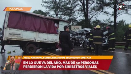 En lo que va del año, más de 50 personas perdieron la vida por siniestros viales