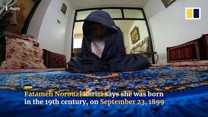 World’s oldest living person - 122 Year old Iranian woman