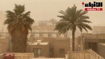 عاصفة رملية تضرب بغداد