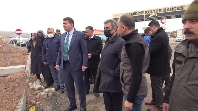 Sivas'ın yeni gözbebeği olan Hamidiye Kültür Bahçesi'ne 350 yeni fidan dikildi