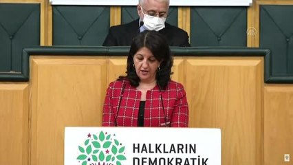 Buldan, HDP TBMM Grup Toplantısı'nda konuştu